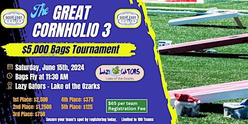 Great Cornholio III $5,000 Bags Tournament | Shady/Lazy Gators