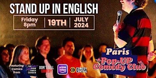 Paris Pop Up Comedy Show In English! | Temple du Swing