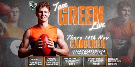 An Evening with Tom Green - LIVE in Canberra! | Manuka Oval