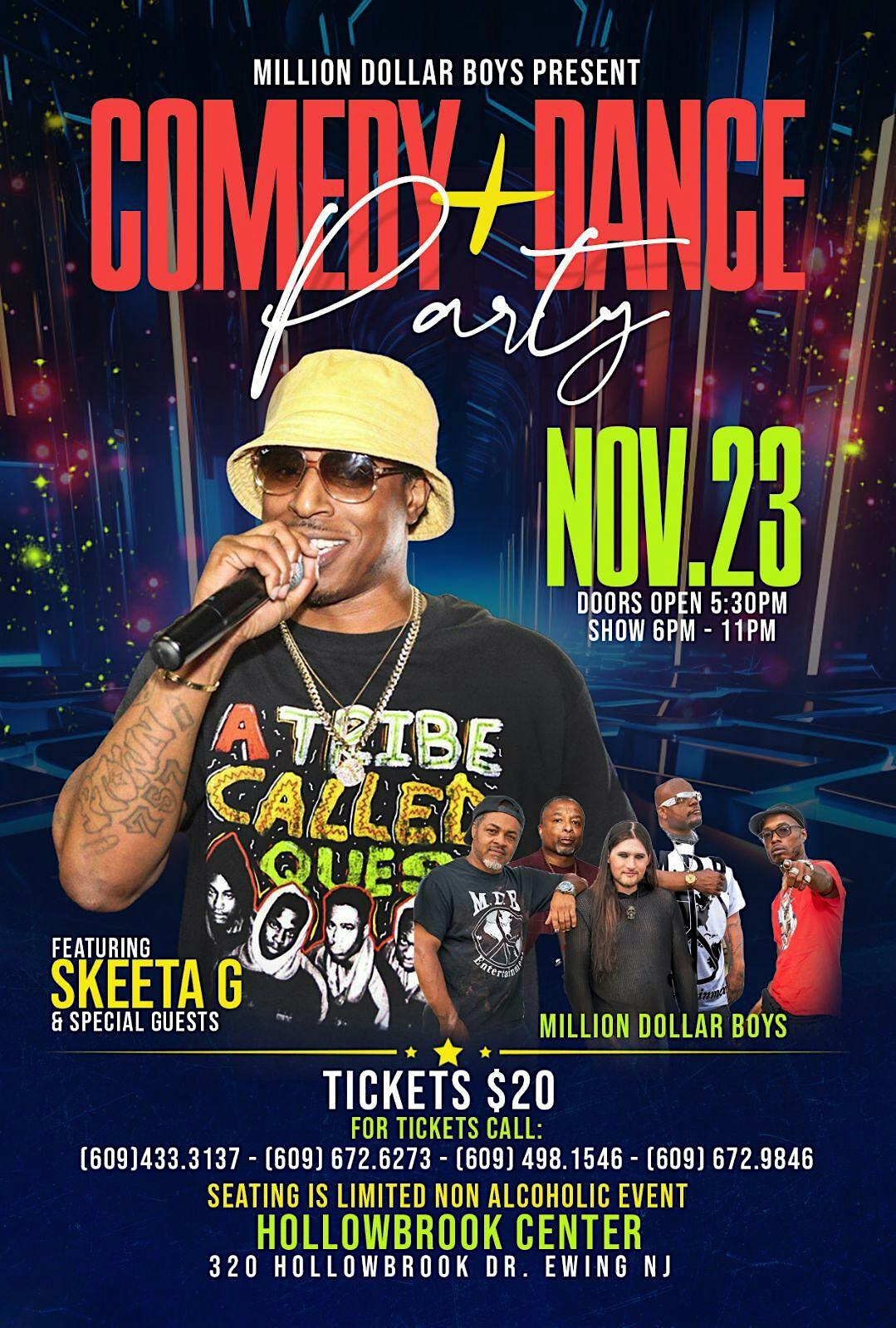 Comedy & Dance Party | 320 Hollowbrook Dr