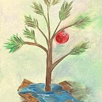 Merry Christmas Charlie Brown Paint & Sip | The Heart Gallery Paint and Sip