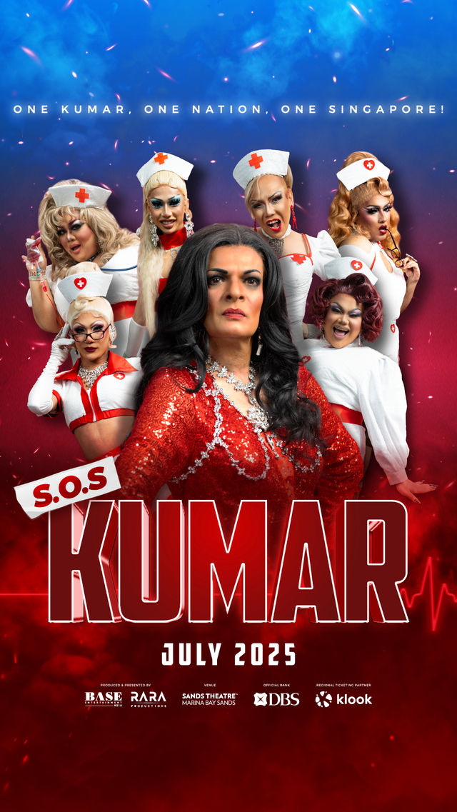 SOS 庫瑪 (SOS Kumar) 在金沙劇院 (The Sands Theatre) (活動內容以AI翻譯顯示) | 新加坡濱海灣金沙酒店