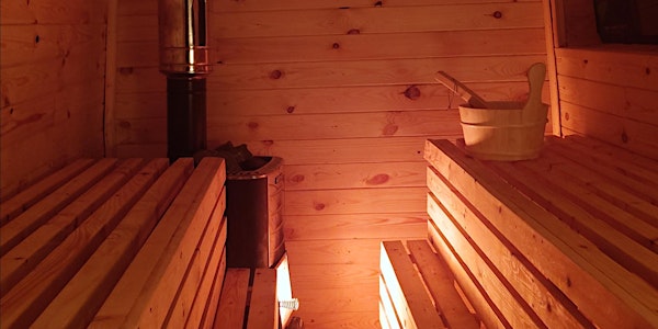 Sauna van mid week pop-up @ Sale water park | Sale Water Park