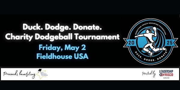 Duck. Dodge. Donate. | FieldhouseUSA Frisco