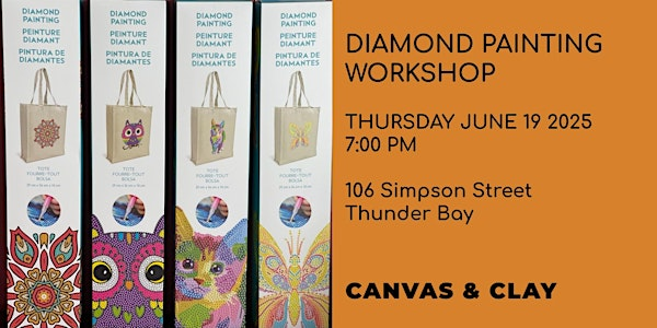 Diamond Painting Tote Bag | 106 Simpson St