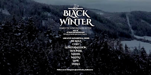 Ventricular Presents Black Winter | Bad Decisions Bar