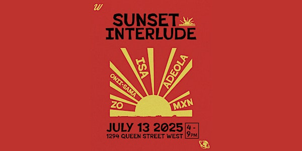 Sunset Interlude | 1294 Queen St W