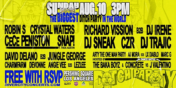 FREE EVENT! Robin S, Crystal Waters, CeCe Peniston, Snap! & MORE! | Pershing Square