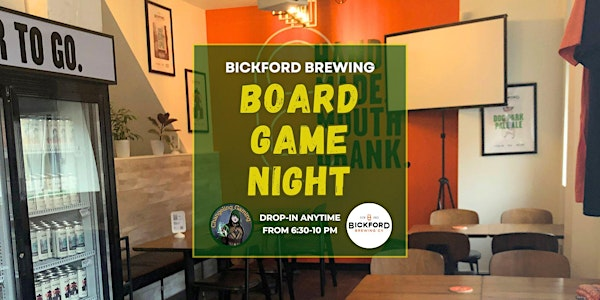 Board Game Night at Bickford Brewing in Downtown Toronto | Bickford Brewing Company