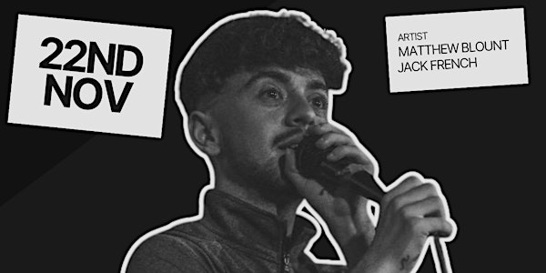 Matthew Blount (with Jack French, Aidan Bradbury and Redi) at The Rigger | The Rigger, Marsh Parade, Newcastle-under-Lyme, Newcastle, UK