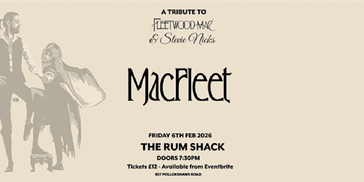MacFleet LIVE at The Rum Shack | The Rum Shack