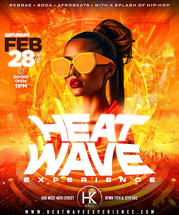 Heat Wave Experience: Winter’s Hottest Caribbean Party | HK Hall