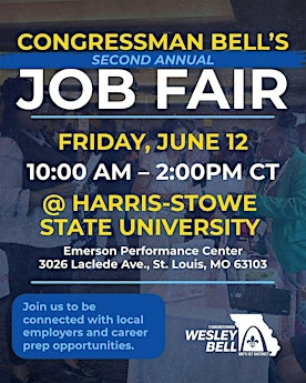 Congressman Bell's Second Annual Job Fair | Harris-Stowe State University Emerson Performance Center
