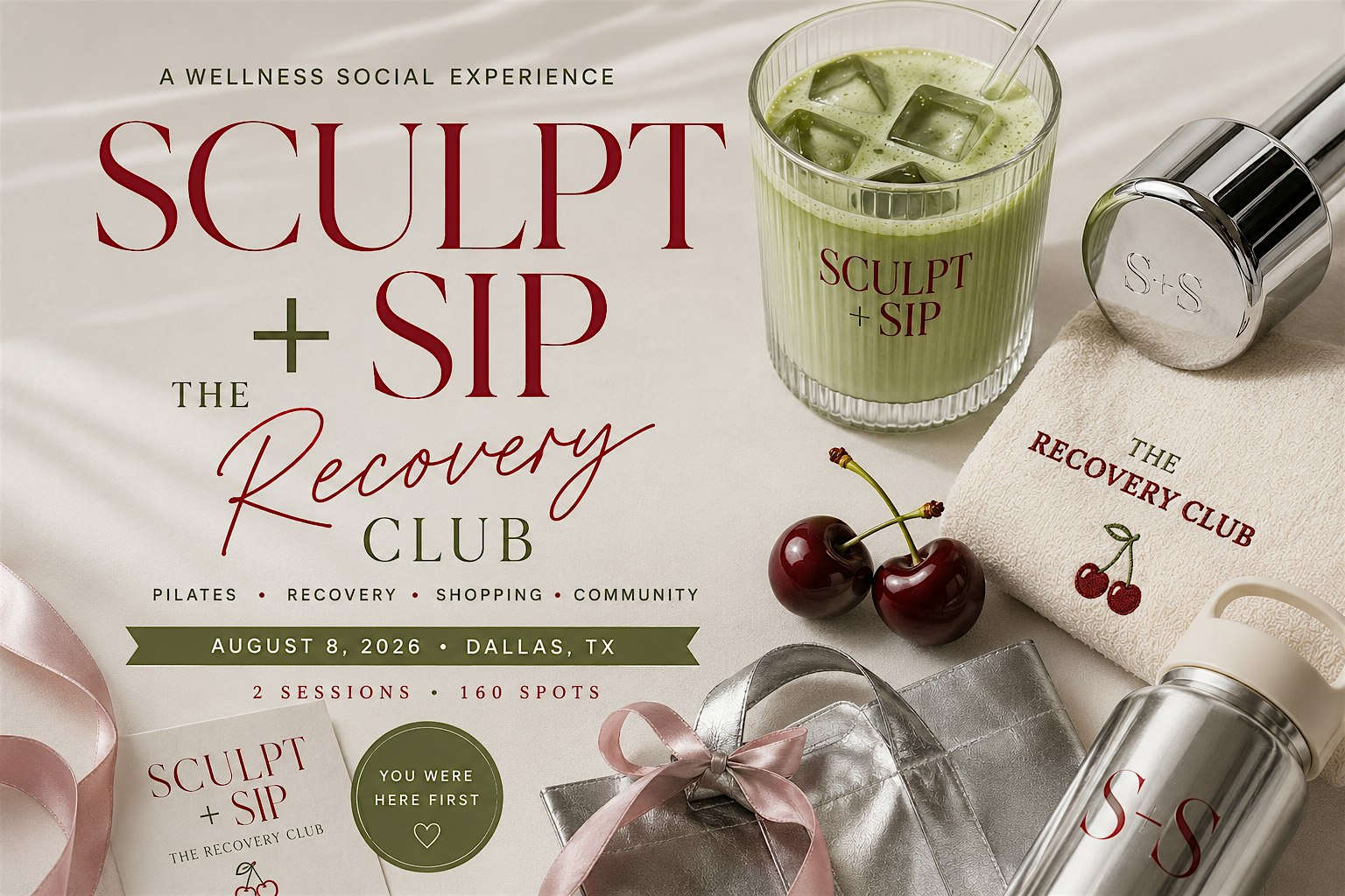 SCULPT + SIP: The Recovery Club | Ervay Theater