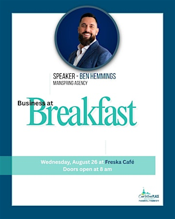 August Business at Breakfast | FRESKA Café & Eatery