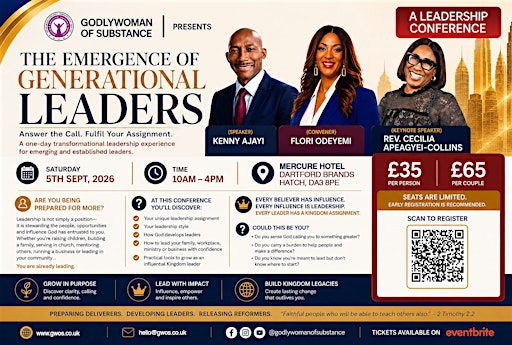 THE EMERGENCE OF GENERATIONAL LEADERS | Mercure Hotel Dartford Brands Hatch