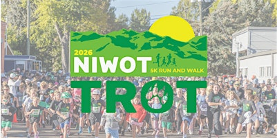Niwot Trot 5K Run/Walk - 2026 | Whistle Stop Park, Niwot, CO, USA