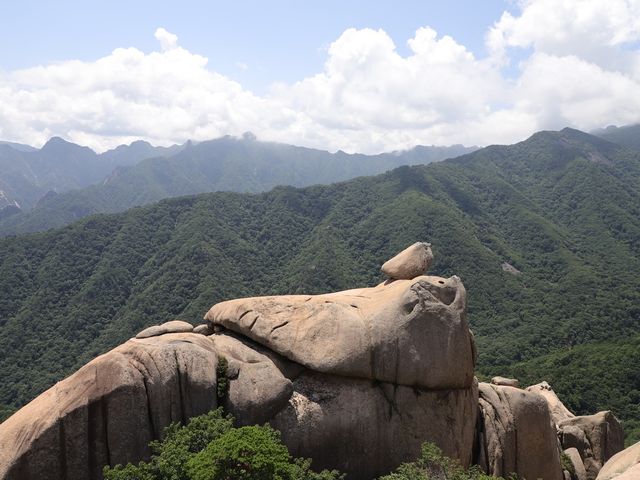 설악산 울산바위에 오르다