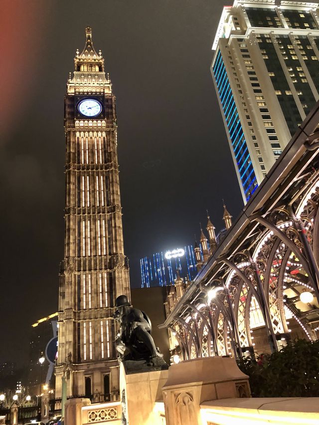 Big Ben tower clock