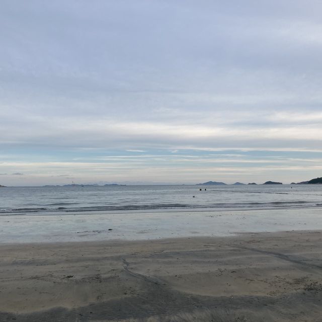 Tong Fuk Beach is beautiful 😍 