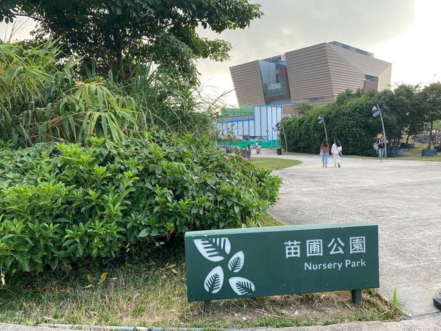 西九文化區觀賞日落 西九文化區觀賞日落