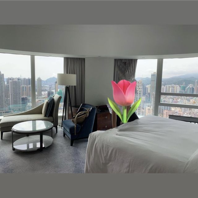 香港酒店 | 旺角落地大玻璃開陽靚景studio 