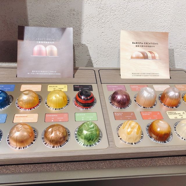 喝杯咖啡☕️ NESPRESSO Shin Kong Mitsukoshi Taipei Xinyi A11 Store NESPRESSO 新光三越台北信義新天地A11新概念精品店