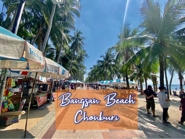 Bangsan Beach หาดบางแสน ชลบุรี