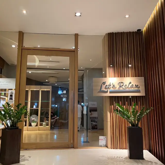 在酒店附近的按摩中心