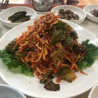 여수에 가면 꼭 먹어봐야할 음식 : 서대회 무침