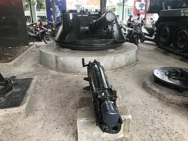 Devastating war history exhibited at Saigon