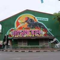 Hornbill Street Mural Kuching
