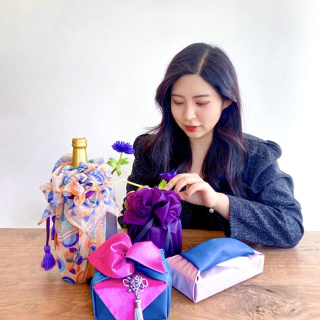 종로 이색데이트, 한옥아래 보자기아트 원데이클래스🛖