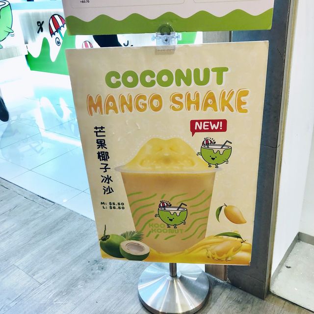 Refreshing Coconut Shake Anyone ?