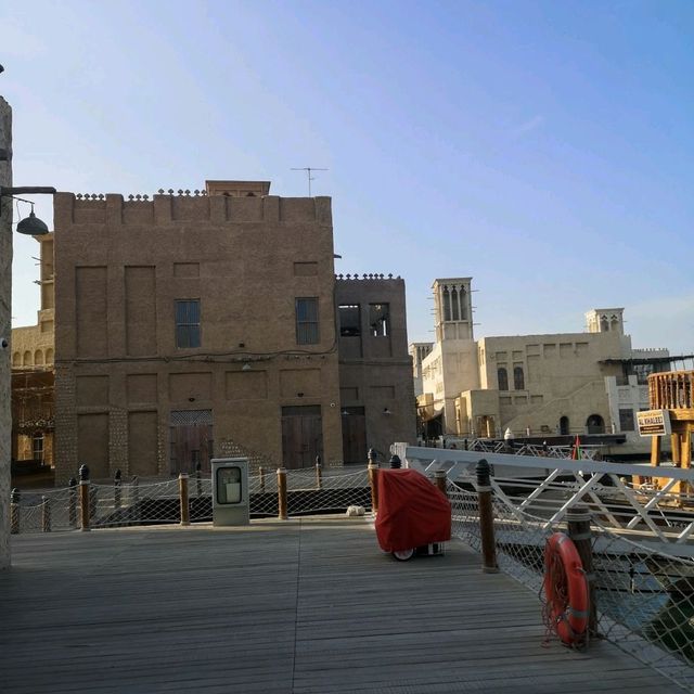 Dubai Creek. Old dubai