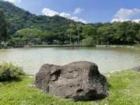 有沒有像台版兼六園呢 這邊就像是一個台版的金澤花園 