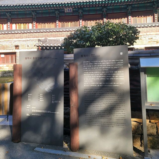 단풍여행 동학사