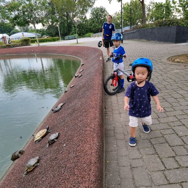 Family Fun at Punggol Beach