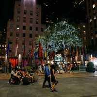 🇺🇸뉴욕 멤파이어스테이트 빌딩을 제대로 볼 수 있는 곳 록펠러 센터(rockefeller center)전