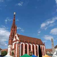 Beautiful city in the center of Bavaria