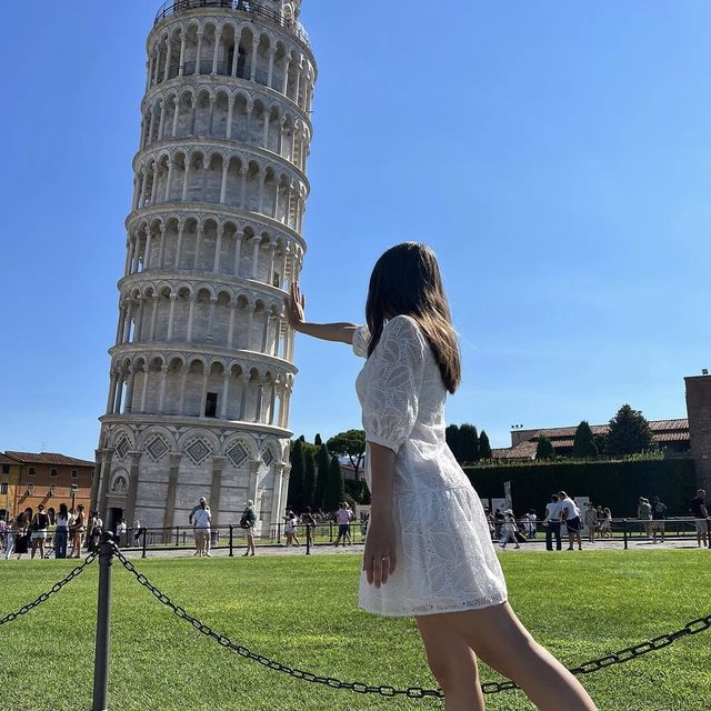 I love the leaning tower 😍🇮🇹