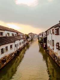 Picturesque Canal Street in Suzhou 🛶