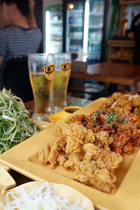 교대역 치킨 맛집. 노랑통닭