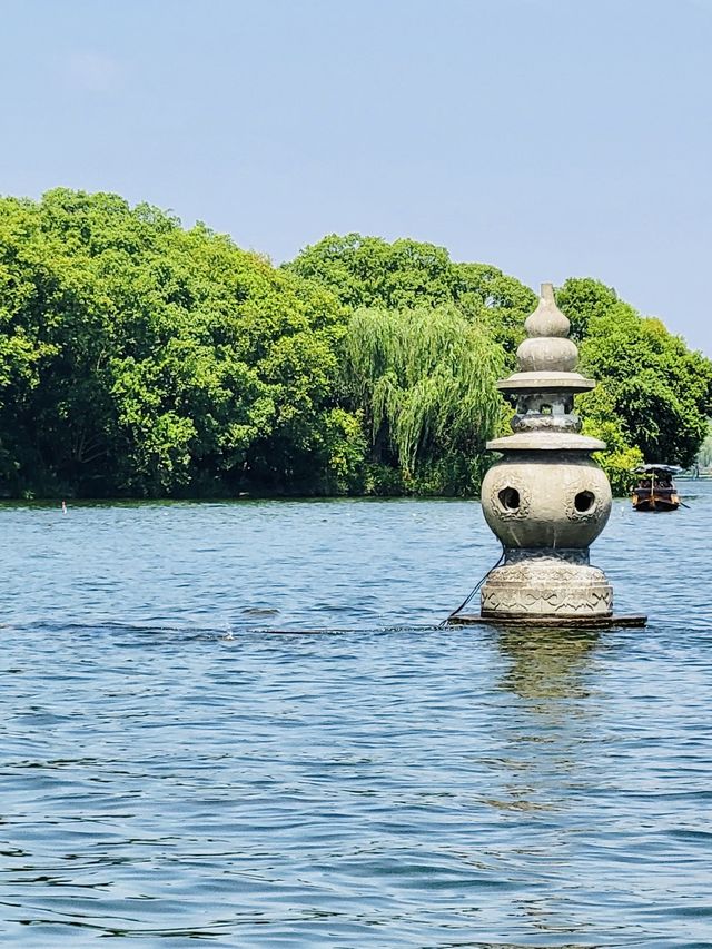 the back of 1 yuan, 3 magic pagodas, Hangzhou