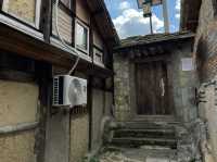 Old traditional corridors in Zhenshan Village