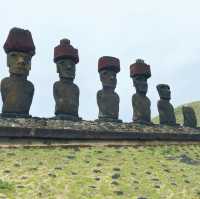 Moai in most remote inhabited island