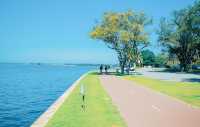 Perth's leisurely time.