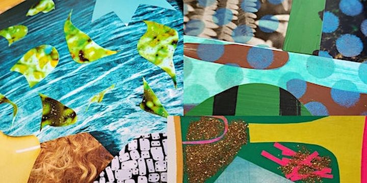 Collage Club Gvl Workshop (Greenville) | Woodbine Studio & Gallery