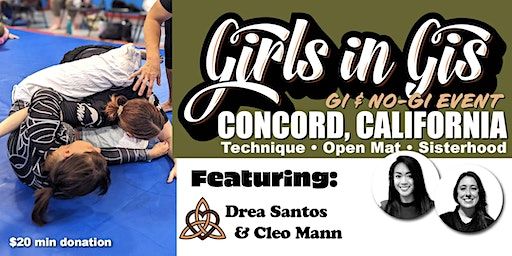 Girls in Gis California-Concord Gi & No-Gi Event | Sabre Jiu Jitsu
