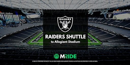 RAIDERS vs BRONCOS Shuttle Bus from CIRCA RESORT AND CASINO 01/07/2024 | Garage Mahal at Circa Resort and Casino (Pickup Location)